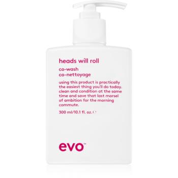 EVO Curl Heads Will Roll šampon a kondicionér 2 v 1 pro vlnité a kudrnaté vlasy 300 ml