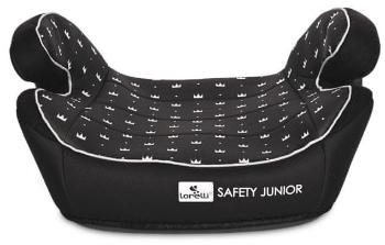 Lorelli Autosedačka SAFETY JUNIOR FIX ANCHORAGES 15-36 KG 2022 BLACK - rozbaleno