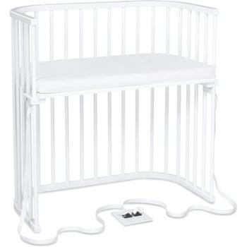 babybay přístavná postýlka Boxspring bílá s matrací Classic Cotton Soft