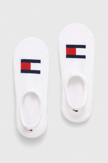 Ponožky Tommy Jeans 2-pack bílá barva, 701228224