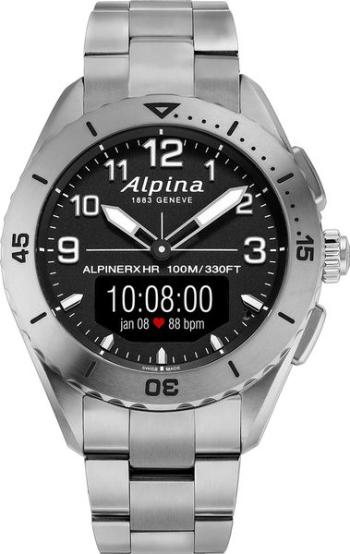 Alpina AlpinerX Alive Titanium Horological Smartwatch AL-284LBBW5TAQ1B