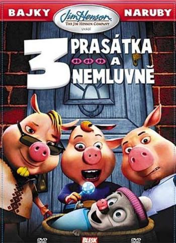 Bajky naruby: 3 prasátka a nemluvně (DVD)