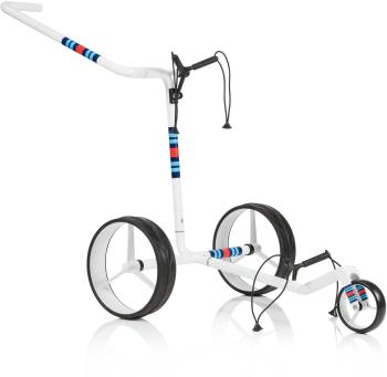 Jucad Carbon 3-Wheel White Manuální golfové vozíky