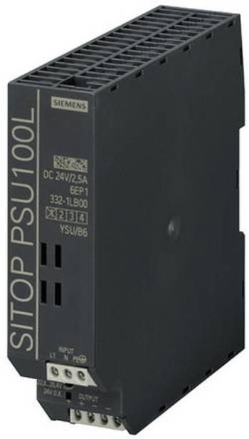 Zdroj na DIN lištu Siemens SITOP PSU100L, 24 V/DC, 2,5 A