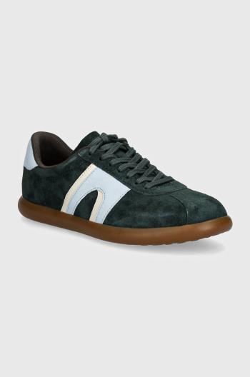 Kožené sneakers boty Camper Pelotas Soller zelená barva, K201608-005