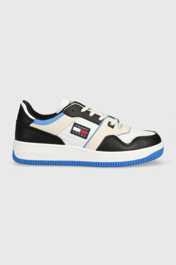 Sneakers boty Tommy Jeans Tommy Jeans Basket černá barva