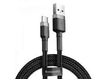 Baseus Cafule Cable USB for Type-C 2A 2M Grey + Black