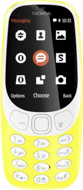 Nokia 3310 mobilní telefon Dual SIM žlutá