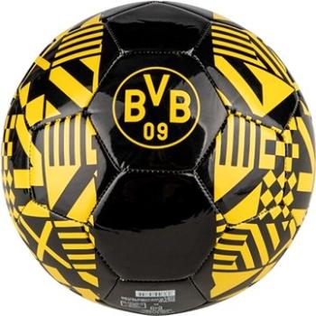 PUMA_BVB ftblCULTURE UBD Ball Puma Black-Cybe, vel. 5 (4065449747745)