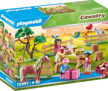 Playmobil 70997 Oslava narozenin na farmě s poníky