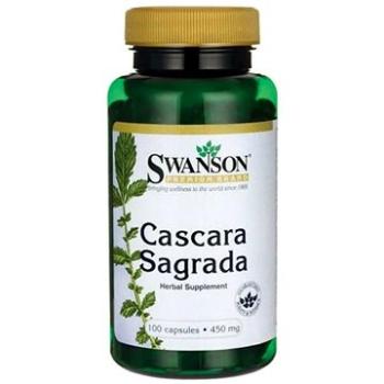 Swanson Cascara Sagrada (Řešetlák Purshův), 450 mg, 100 kapslí (87614014777)