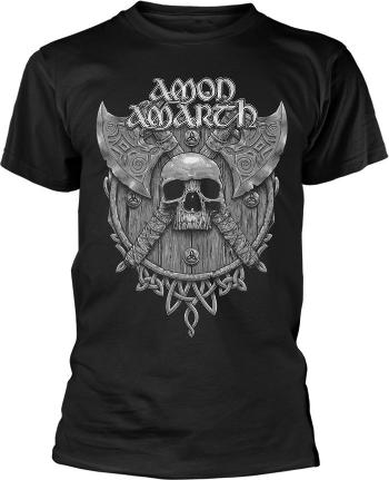 Amon Amarth Tričko Grey Skull Black M