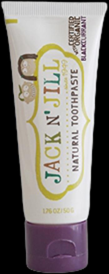 Jack n' Jill Přírodní měsíčková zubní pasta Organic Černý rybíz 50 g