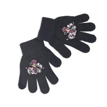 Dívčí rukavice DISNEY MINNIE FLOWERS černé Velikost: UNI