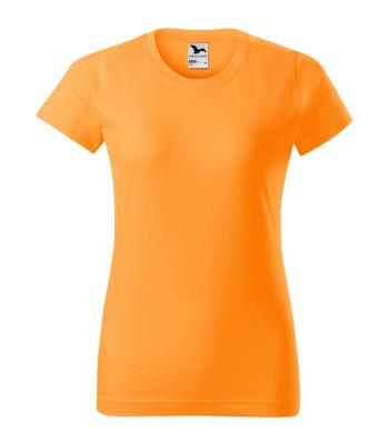 MALFINI Dámské tričko Basic - Mandarinkově oranžová | S