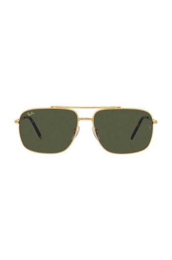 Sluneční brýle Ray-Ban zlatá barva, 0RB3796