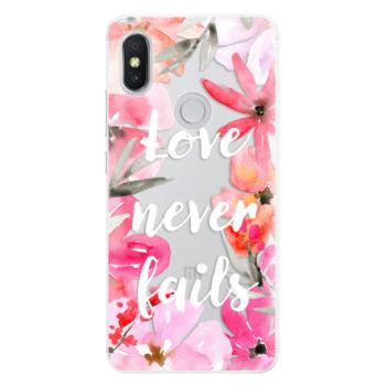 Silikonové pouzdro iSaprio - Love Never Fails - Xiaomi Redmi S2