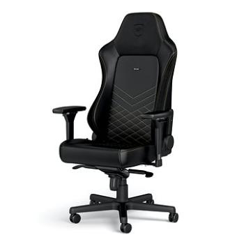 Noblechairs HERO, černá/gold (NBL-HRO-PU-GOL)