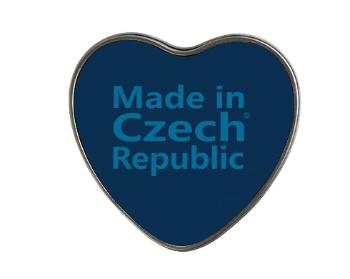 Plechová krabička srdce Made in Czech republic