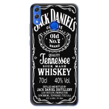 Silikonové pouzdro iSaprio - Jack Daniels - Huawei Honor 8X