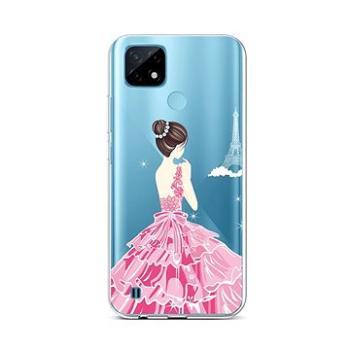 TopQ Realme C21 silikon Pink Princess 66833 (Sun-66833)