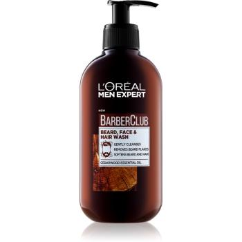 L’Oréal Paris Barber Club čisticí gel na vousy, tvář a vlasy 200 ml