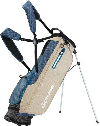 TaylorMade Flextech Superlite Stand Bag Navy/Tan/White