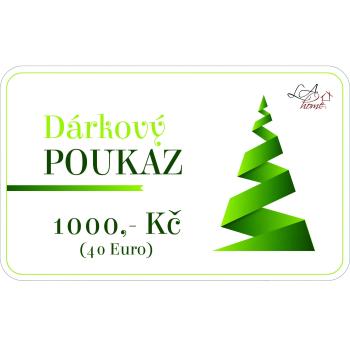 Dárkový poukaz 1000 Kč d1000