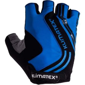 Klimatex RAMI Pánské cyklistické rukavice, modrá, velikost S