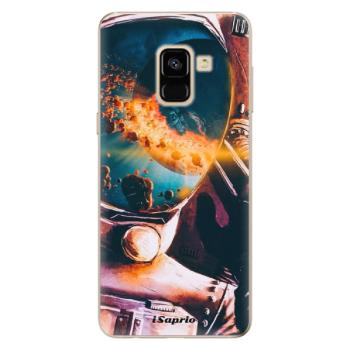 Odolné silikonové pouzdro iSaprio - Astronaut 01 - Samsung Galaxy A8 2018