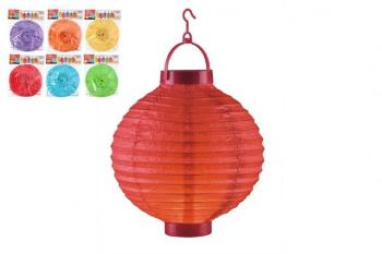 Lampion průměr 20cm LED na baterie (bez hůlky)