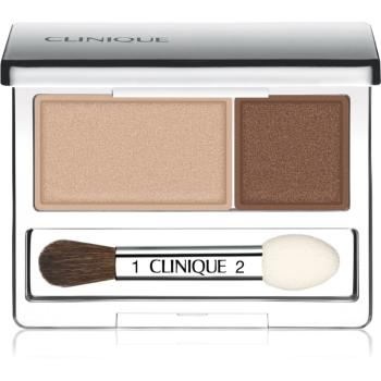 Clinique All About Shadow™ Duo oční stíny odstín 01 Like Mink 2.2 g