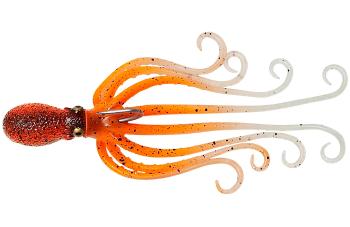 Savage gear gumová nástraha 3d octopus orange glow uv-16 cm 120 g