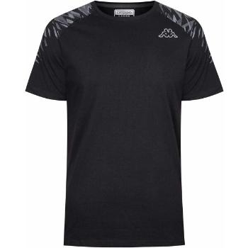 Kappa LOGO DAZERO Pánské triko, černá, velikost XXL