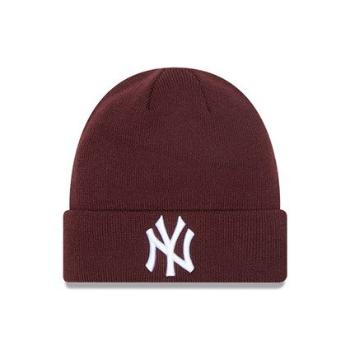 Kulich New Era MLB League Essential Cuff Knit NY Yankees Maroon - UNI