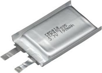 Akumulátor Li-Pol Renata, 3,7 V, 195 mAh, ICP402035