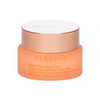 Clarins Extra-Firming Nuit Rich 50 ml noční pleťový krém pro ženy na suchou pleť; proti vráskám; výživa a regenerace pleti; zpevnění a lifting pleti