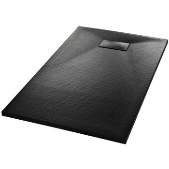 Sprchová vanička SMC černá 120 × 70 cm