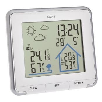 TFA Domácí meteostanice s předpovědí počasí TFA 35.1153.02 LIFE – bílá - rozbaleno