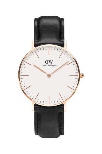 Hodinky Daniel Wellington Classic 36 Sheffield růžová barva