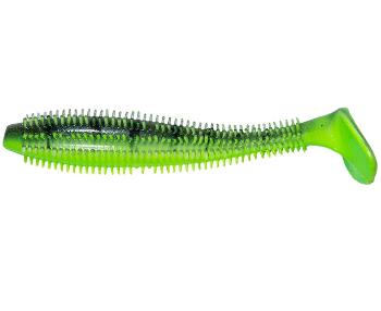 Fox rage gumová nástraha spikey shad uv glow perch - 6 cm