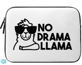 Neoprenový obal na notebook No drama llama