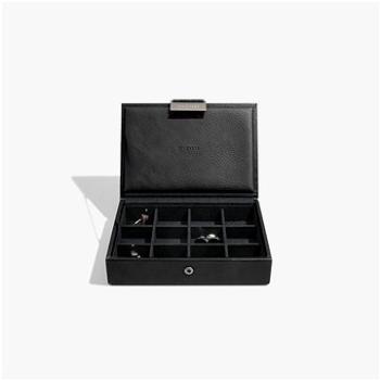 STACKERS Black Lidded Mini Cufflink Box 75423 (5013648043921)