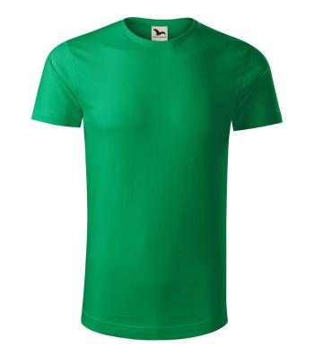 MALFINI Pánské tričko Origin - Středně zelená | S