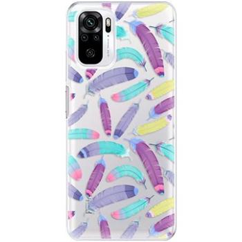 iSaprio Feather Pattern 01 pro Xiaomi Redmi Note 10 / Note 10S (featpatt01-TPU3-RmiN10s)