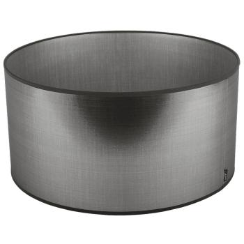 Stříbrno-černé stínidlo Azzuro drum - Ø50cm*25/ E27 8500416217105 LS15010