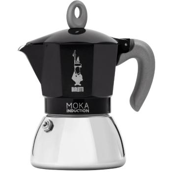 INDUKCE ČERNÁ 6P. MOKA KONVIČKA BIALETTI