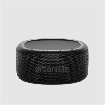 URBANISTA Bluetooth reproduktor se solárním nabíjením Malibu, černá