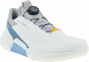 Ecco Biom H4 BOA White/Retro Blue 44 Pánské golfové boty