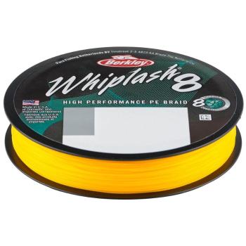 Berkley splétaná šňůra whiplash 8 yellow - 0,14 mm 19,2 kg 300 m